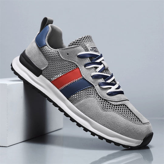 Damen Sportliche Sneakers mit atmungsaktivem Mesh-Obermaterial und stabiler Gummisohle R&B