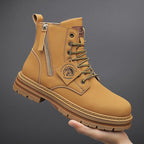 Damen Robuste Schnürboots mit wasserabweisendem Obermaterial und robustem Profil von R&B
