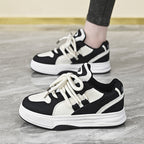 Damen Sportliche Sneakers mit dicker Laufsohle und atmungsaktivem Obermaterial R&B