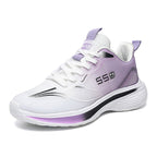 Damen Sportliche Lauf-Sneaker mit atmungsaktiver Mesh-Konstruktion und stoßdämpfendem Fußbett R&B