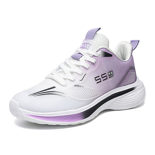 Damen Sportliche Lauf-Sneaker mit atmungsaktiver Mesh-Konstruktion und stoßdämpfendem Fußbett R&B