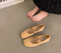 Damen elegante Ballerinas mit modischem Riemchen R&B