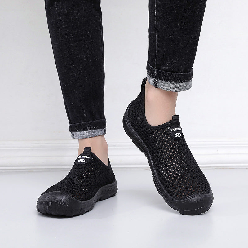 Damen atmungsaktive Freizeitschuhe aus Mesh-Material