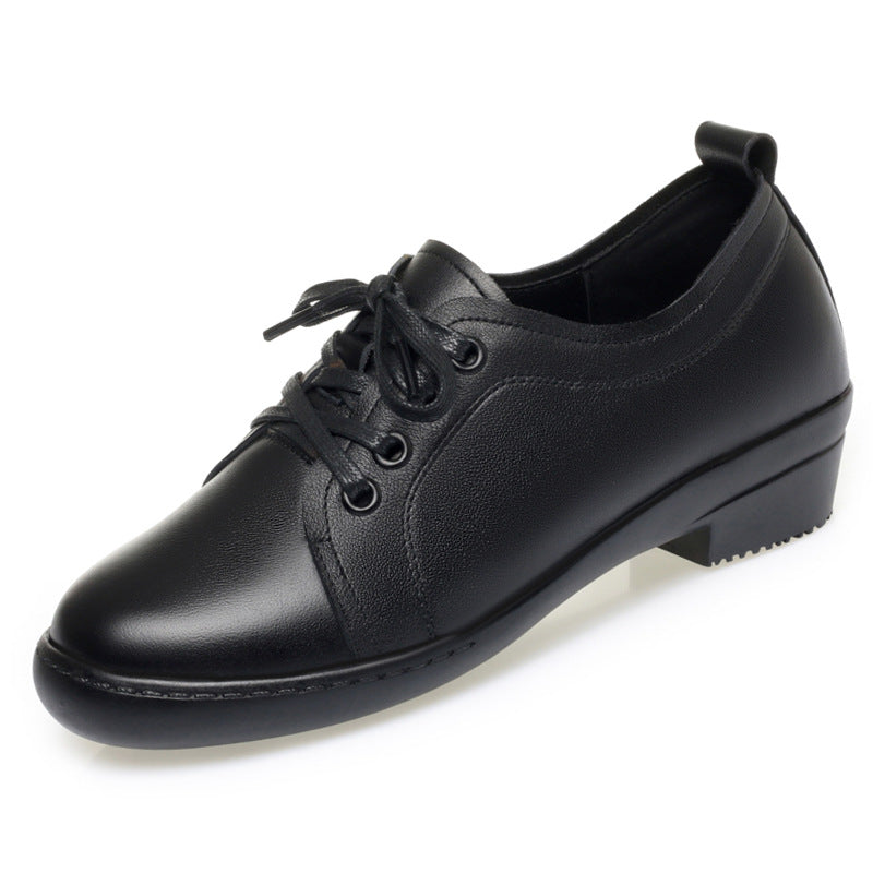 Damen Komfortable Schnürschuhe mit modischem Design und praktischem Blockabsatz R&B