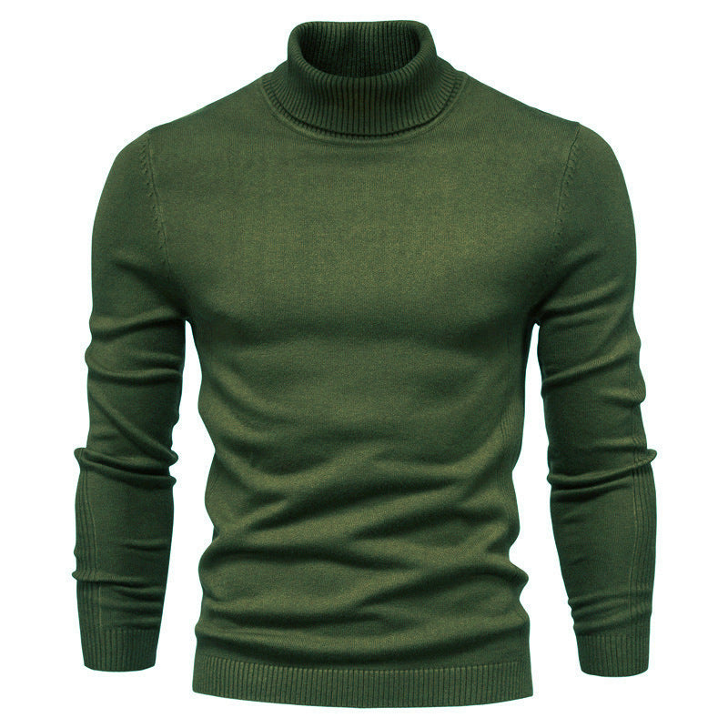 Herren Rollkragenpullover aus hochwertiger Wolle R&B
