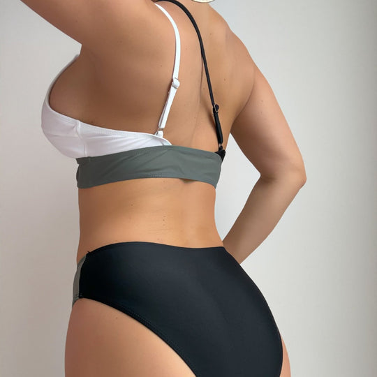 Damen Sportlicher Einteiliger Bikini R&B