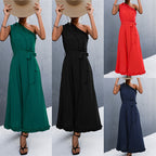 Damen Maxikleid mit schulterfreiem Design und eleganter Rüsche R&B