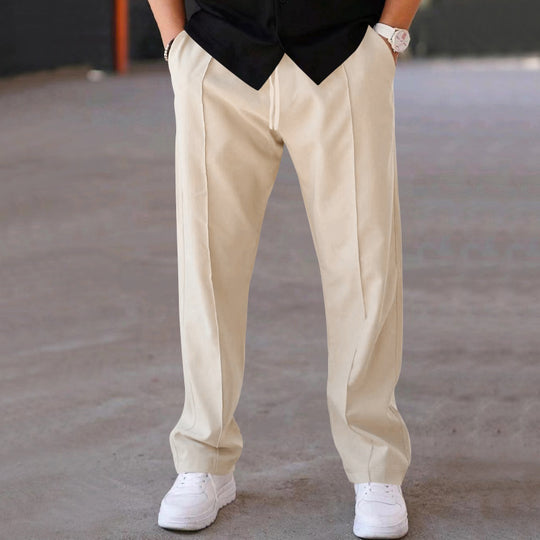 Herren Bequeme Sweatpants mit eleganter Optik und seitlichen Eingrifftaschen R&B
