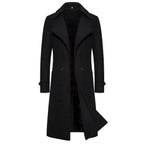 Herren eleganter Doppeltunnelmantel R&B
