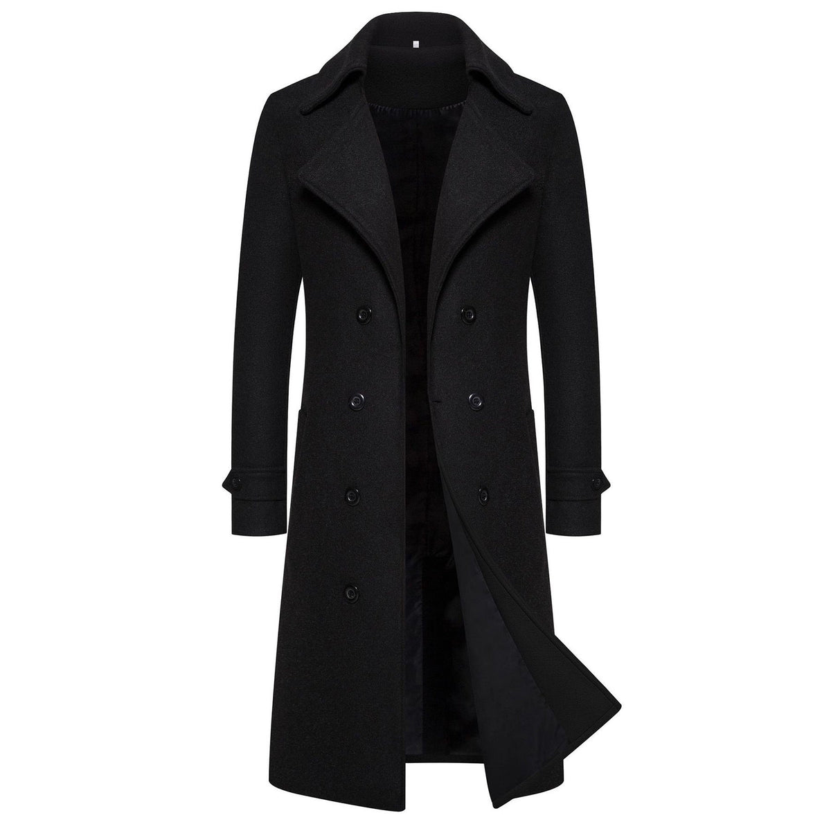 Herren eleganter Doppeltunnelmantel R&B