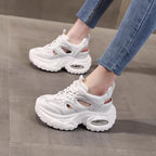 Damen Sportliche Chunky Sneakers mit atmungsaktiver Mesh-Oberfläche und komfortabler Dämpfung