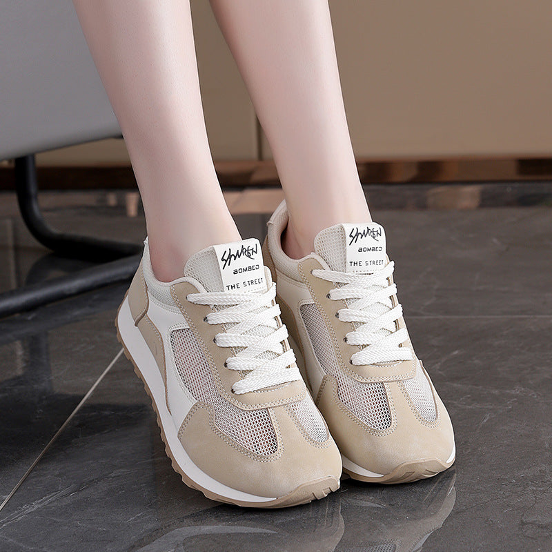 Damen Laufsneaker mit atmungsaktivem Mesh-Obermaterial und rutschfester Sohle R&B