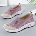 Damen Leichte Slip-On Sneakers mit flexibler Sohle und atmungsaktivem Obermaterial R&B