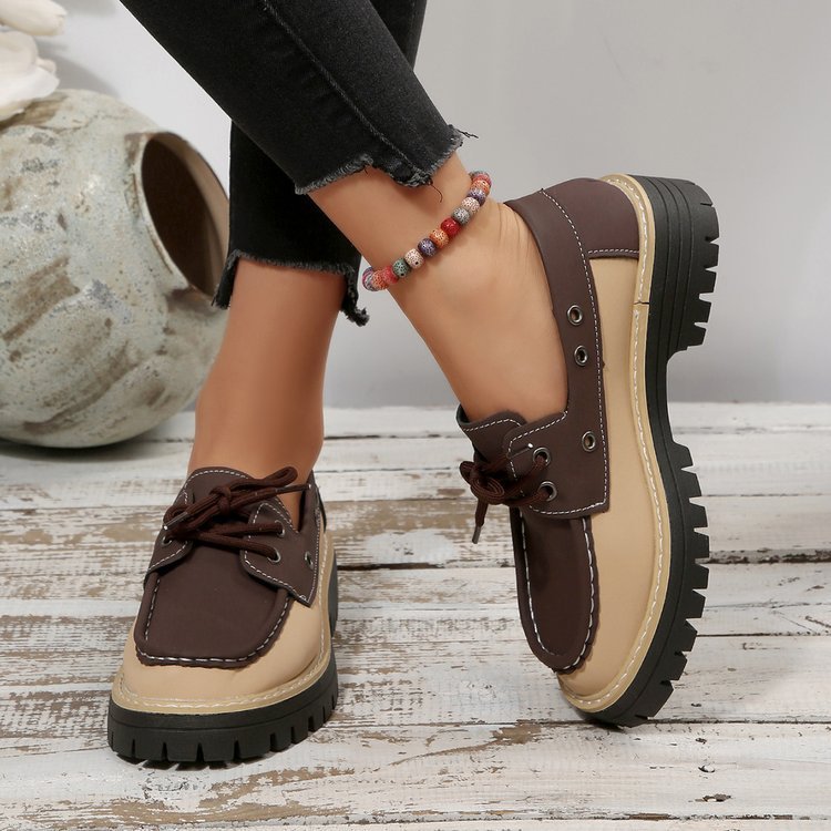 Damen freizeitorientierte Sneakers im lässigen Boots-Stil mit rutschsicherer Sohle R&B
