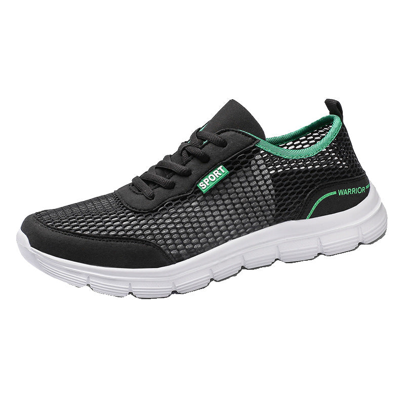 Damen Sportliche Freizeitsneaker mit atmungsaktiver Mesh-Konstruktion und flexibler Sohle R&B