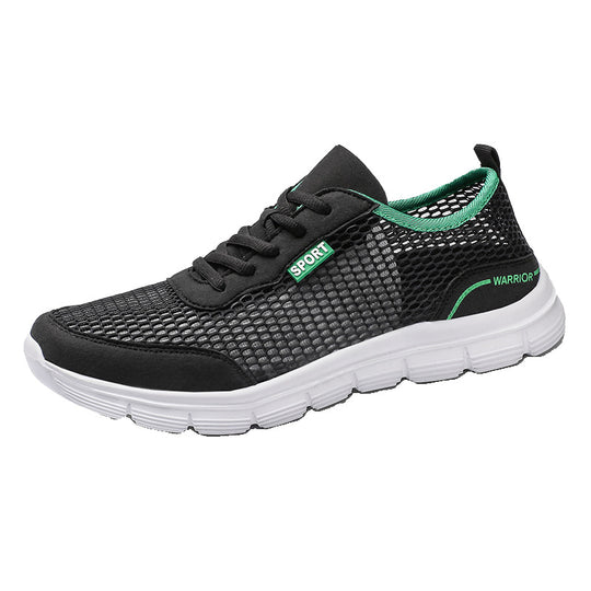 Damen Sportliche Freizeitsneaker mit atmungsaktiver Mesh-Konstruktion und flexibler Sohle R&B