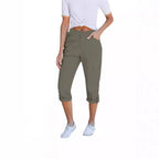 Damen Cargo-Hosen mit elastischem Bund und praktischen Taschen R&B