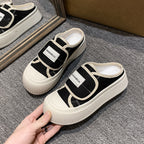 Damen Komfortable Clogs mit dämpfender Sohle und verstellbarem Riemen R&B