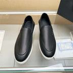 Damen Mokassin-Sneaker mit hochwertiger Lederausstattung und rutschfester Sohle R&B