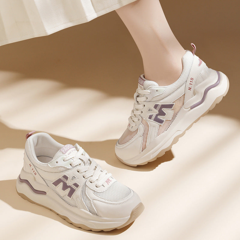 Damen Sportliche und atmungsaktive Laufschuhe mit dämpfender Sohle R&B