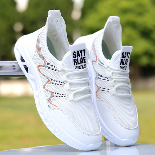 Damen Leichte und atmungsaktive Sportsneaker mit elastischem Design R&B