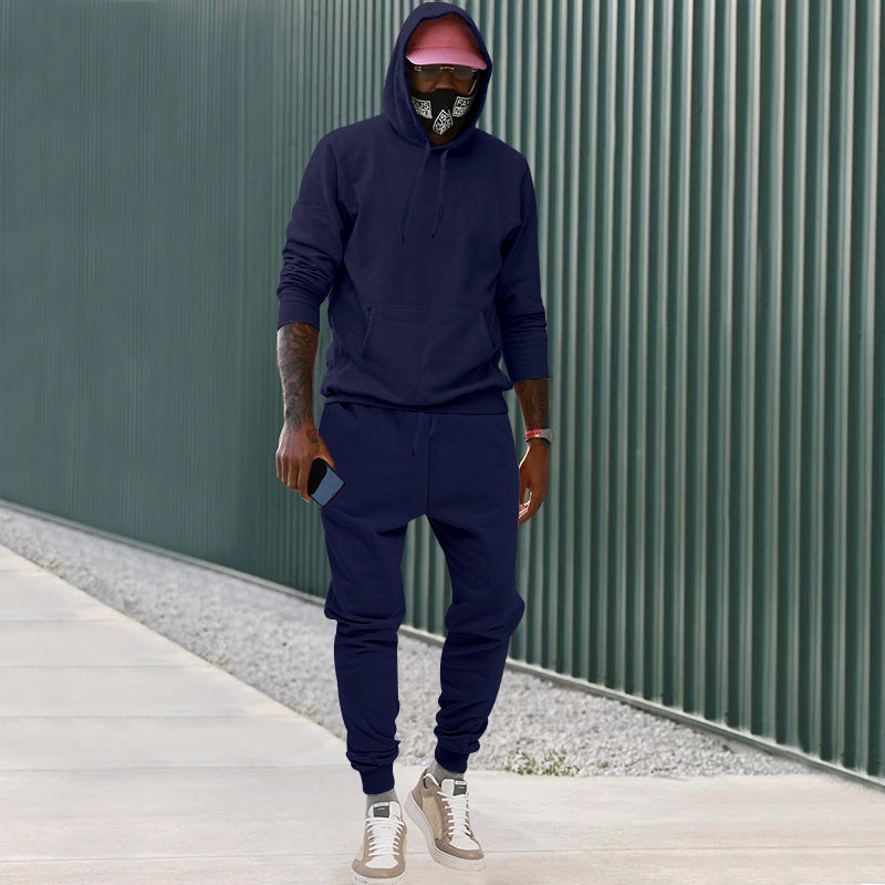Herren Sportanzug mit Hoodie und bequemen Jogginghosen R&B
