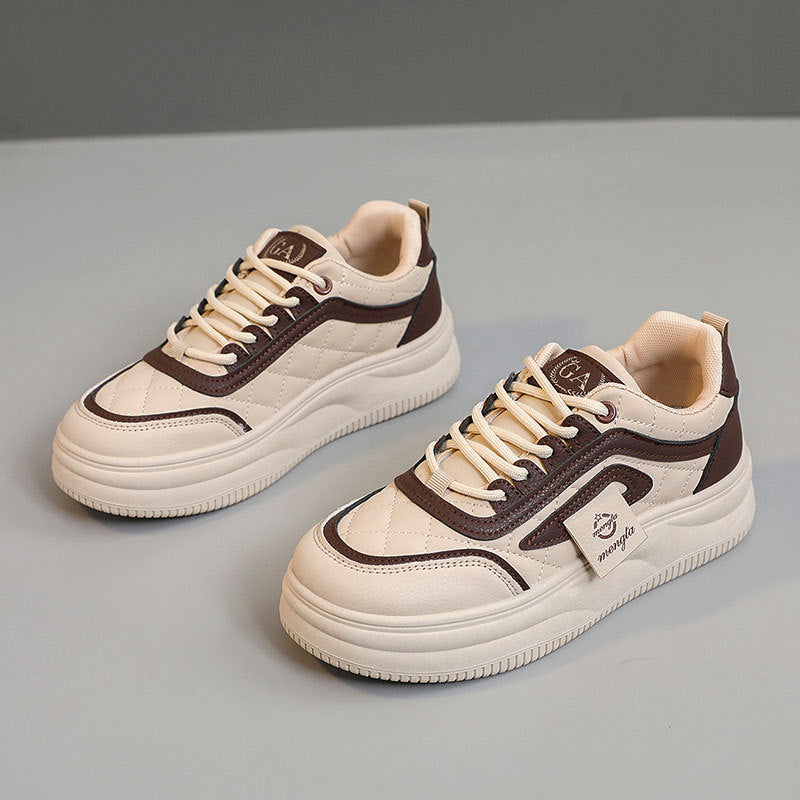 Damen modische Freizeitsneaker mit gepolsterter Sohle und sportlichem Design R&B