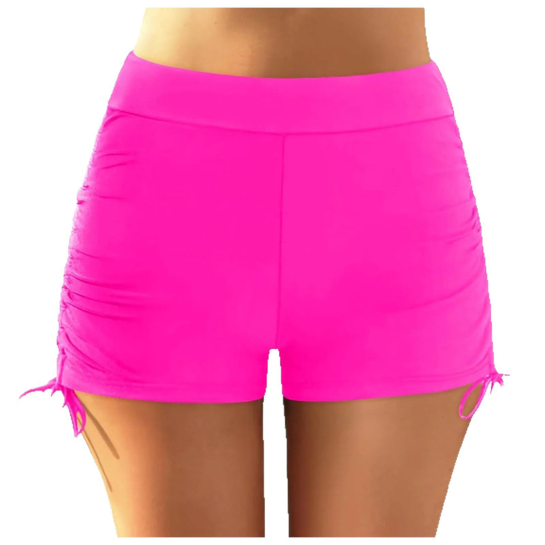 Damen sportliche Badeshorts mit verstellbarem Bund R&B