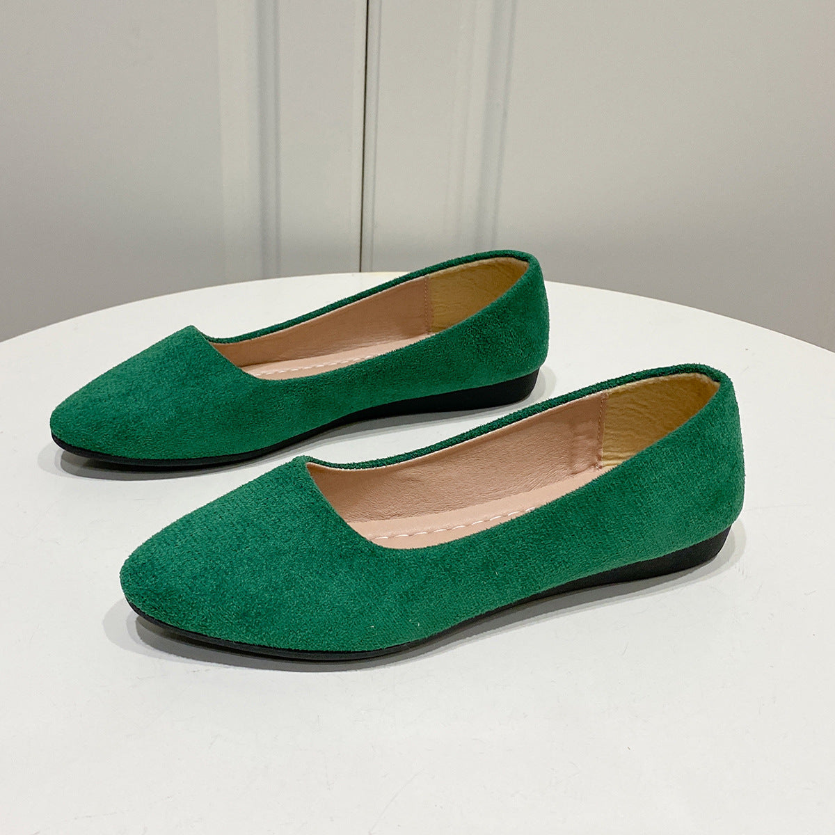 Damen Spitzen Ballerinas mit bequemer Sohle und eleganter Textur R&B