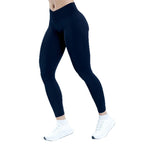 Damen High-Waist Sportleggings mit figurbetonter Passform und atmungsaktivem Material R&B