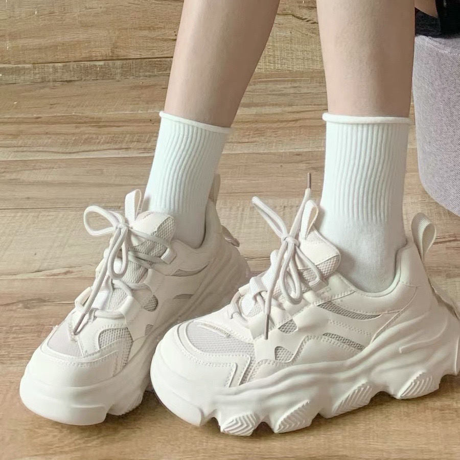 Damen Chunky Sneakers mit trendigem Design und komfortabler Stützsohle R&B