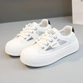 Damen modische Chunky Sneakers mit atmungsaktiver Mesh-Oberfläche und rutschfester Sohle R&B