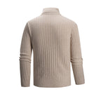 Herren Strickpullover mit Stehkragen R&B