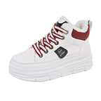 Damen High-Top Sneakers mit kuscheligem Innenfutter und stark profilierten Sohlen R&B