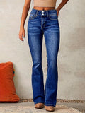 Damen Flared Jeans R&B