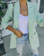 Damen Eleganter Blazer mit strukturiertem Schnitt R&B