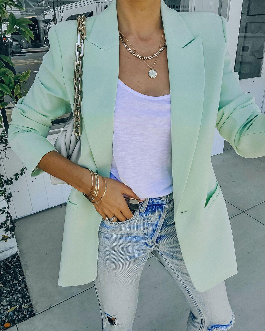 Damen Eleganter Blazer mit strukturiertem Schnitt R&B