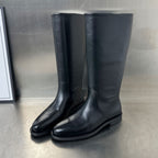 Damen elegante Stiefel aus hochwertigem Leder R&B