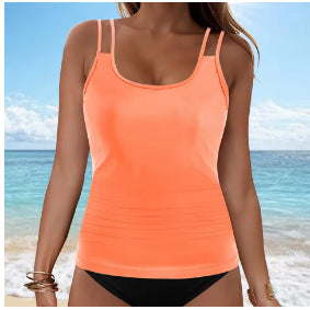 Damen Tankini-Oberteil mit modischem Rüschendesign R&B
