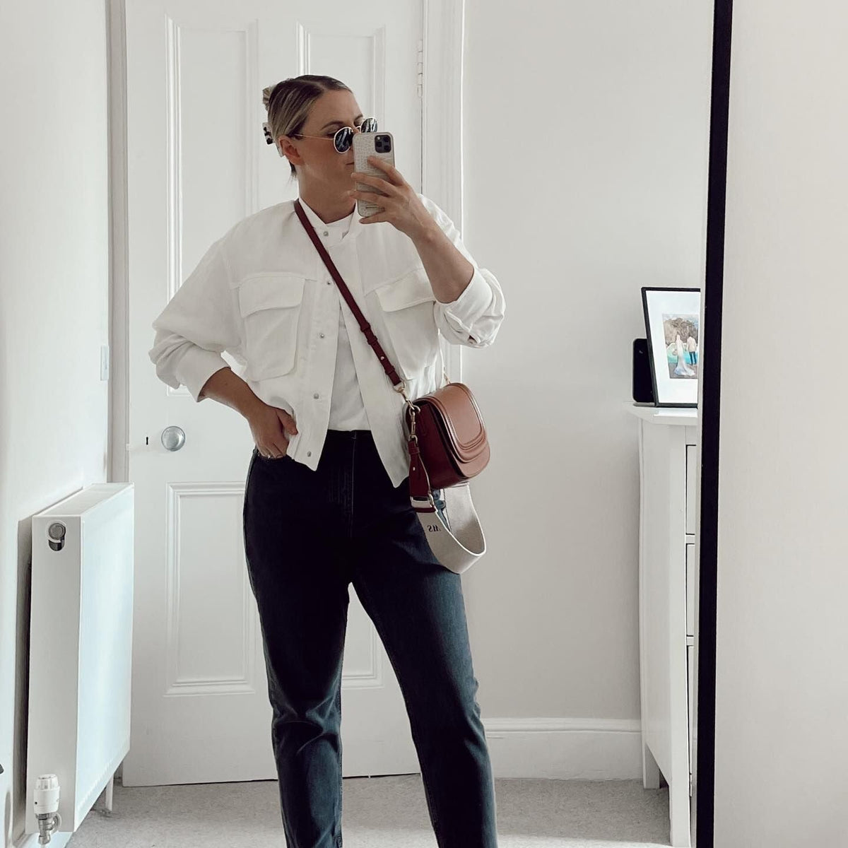 Damen Übergangsjacke mit sportlichen Taschen und elastischem Bund R&B