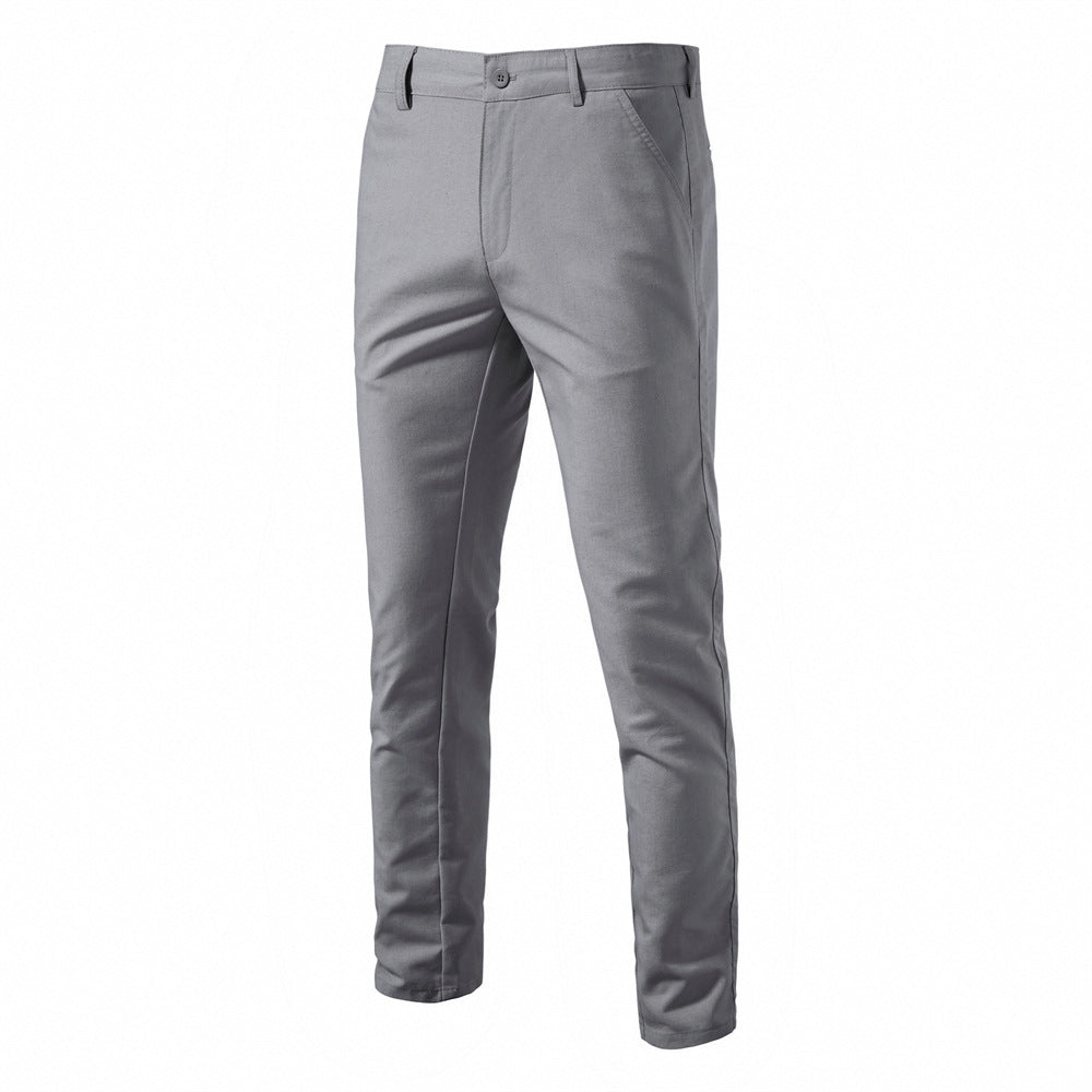 Herren Chinohose mit bequemer Passform und elastischem Bund