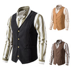 Herren Elegante Weste mit modernen Akzenten und strukturiertem Design