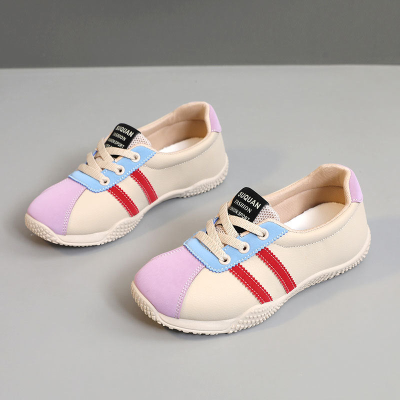 Damen Sportliche Sneakers mit innovativen Farbapplikationen und atmungsaktiver Konstruktion R&B