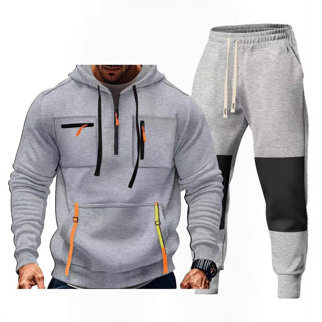 Herren Sportbekleidungsset mit funktionalen Taschen R&B