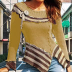 Damen Strickpullover mit kunstvollem Design und eleganten Details R&B