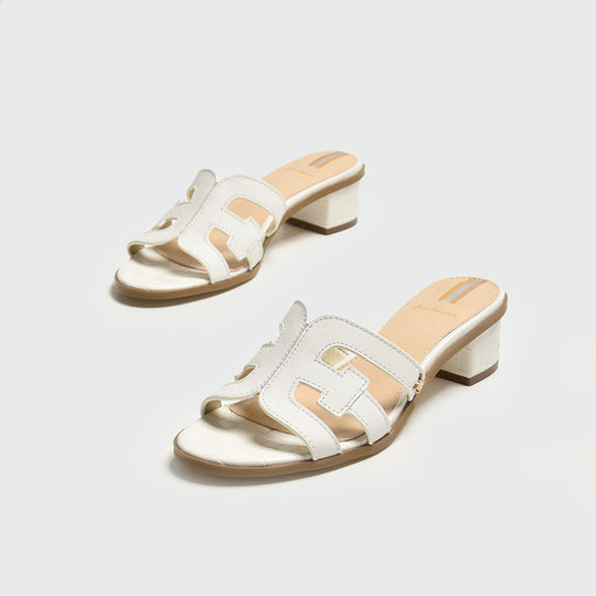 Damen modische Sandalen mit elegantem Blockabsatz R&B