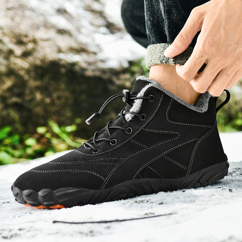Damen Winterstiefel mit wärmendem Innenfutter und rutschfester Sohle