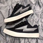 Damen Sportliche Sneakers mit dynamischem Blitzdesign R&B