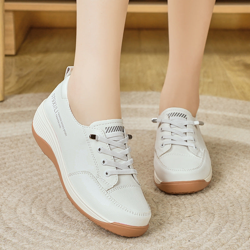 Damen Bequeme Freizeit-Sneaker mit stoßdämpfender Sohle R&B
