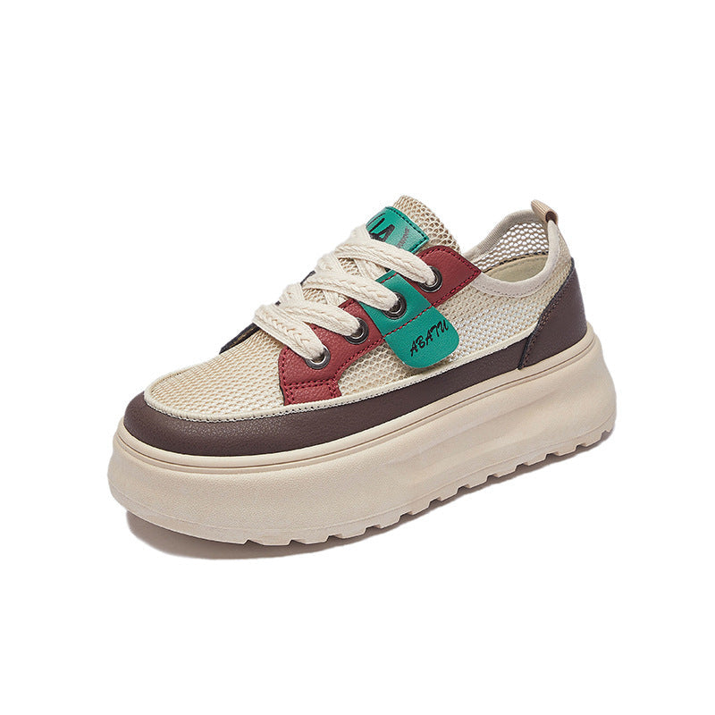 Damen Modische Sneaker mit luftiger Netzstruktur und komfortabler Sohle R&B